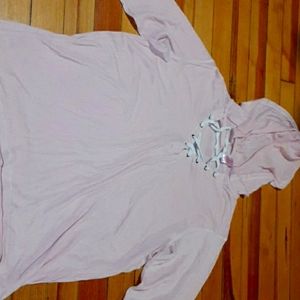 A long sleeve pink shirt type thing